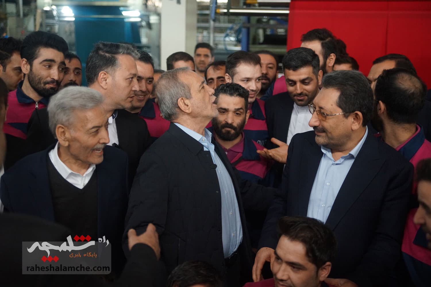 گزارش تصویری کامل سفر پزشکیان جنوب شرق تهران — تصویر 129