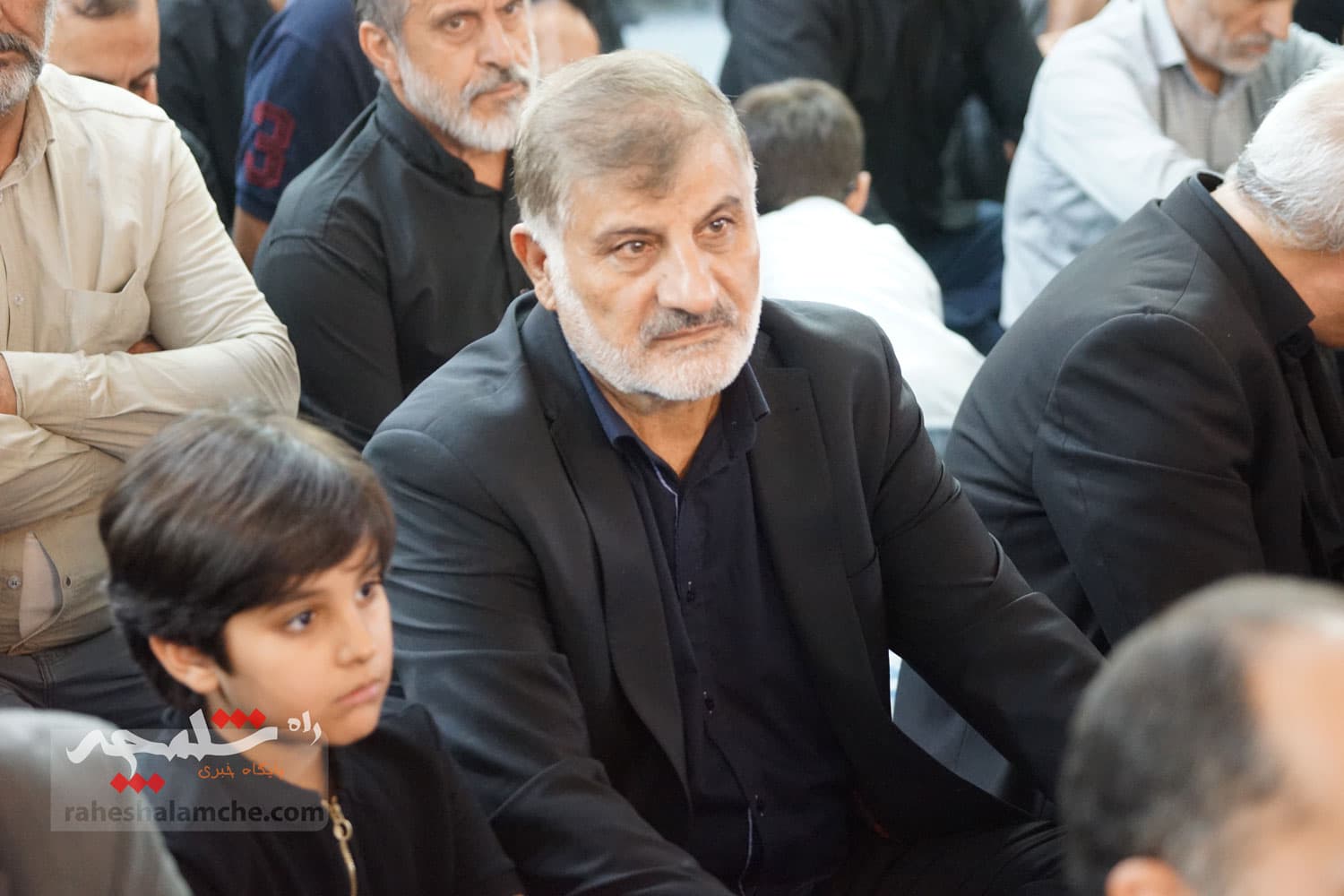 در مراسم اربعین سردار شهید سلامی چه کسانی بودند؟ +تصاویر — تصویر 55