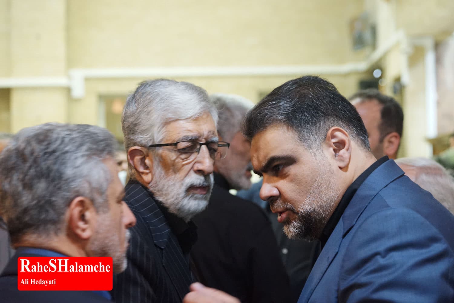 چه کسانی در مراسم ترحیم مادر حداد عادل بودند؟ +تصاویر — تصویر 43
