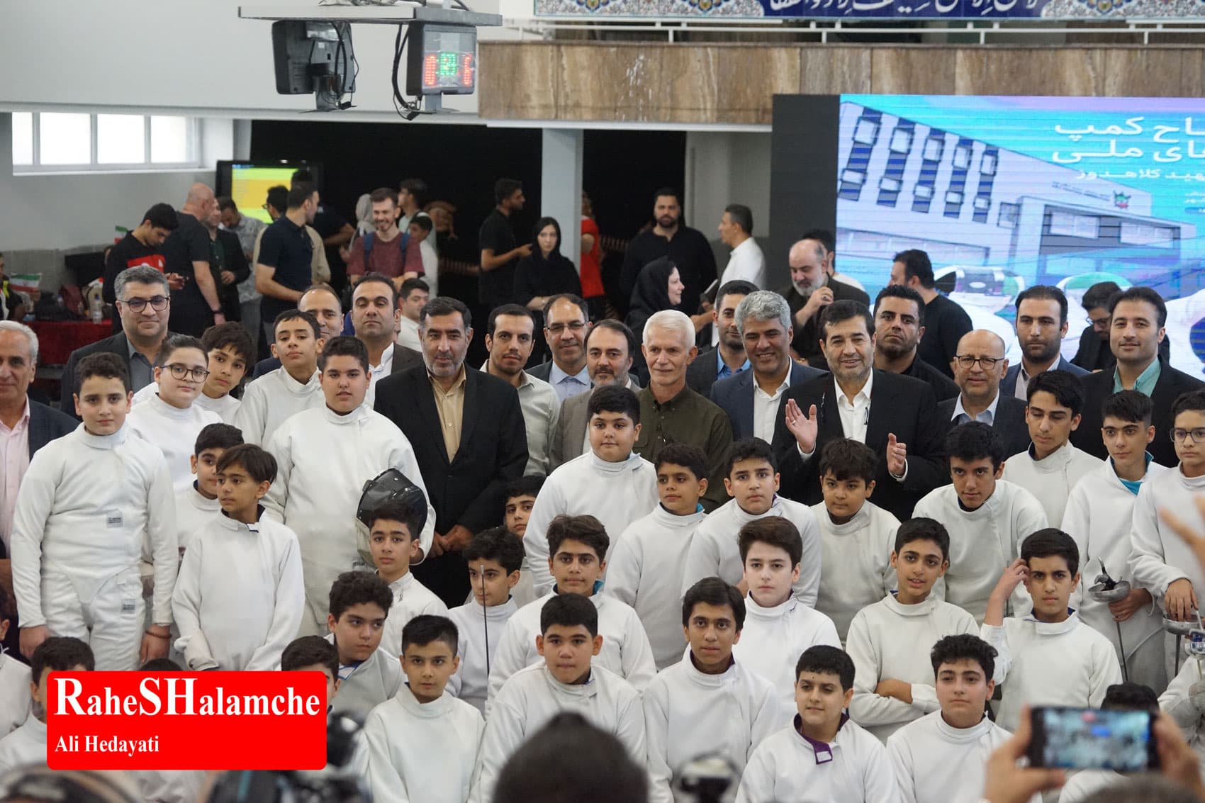 کمپ تیمهای ملی شمشیربازی با حضور وزیر ورزش افتتاح شد +تصاویر — تصویر 63