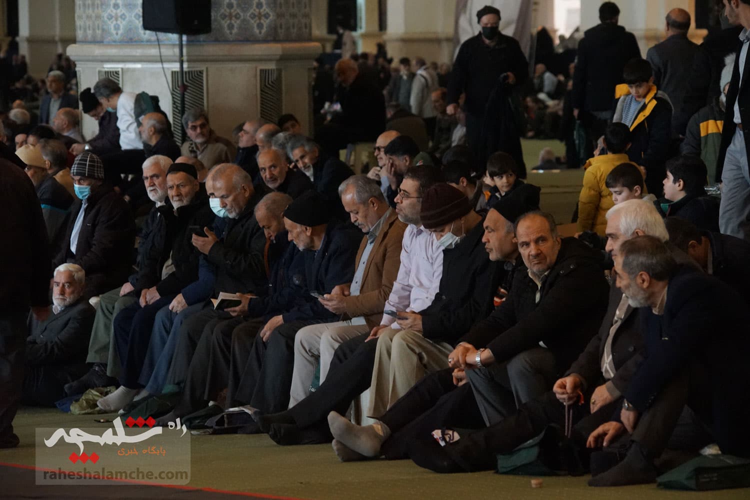 نماز جمعه این هفته تهران برگزار شد +تصاویر — تصویر 27