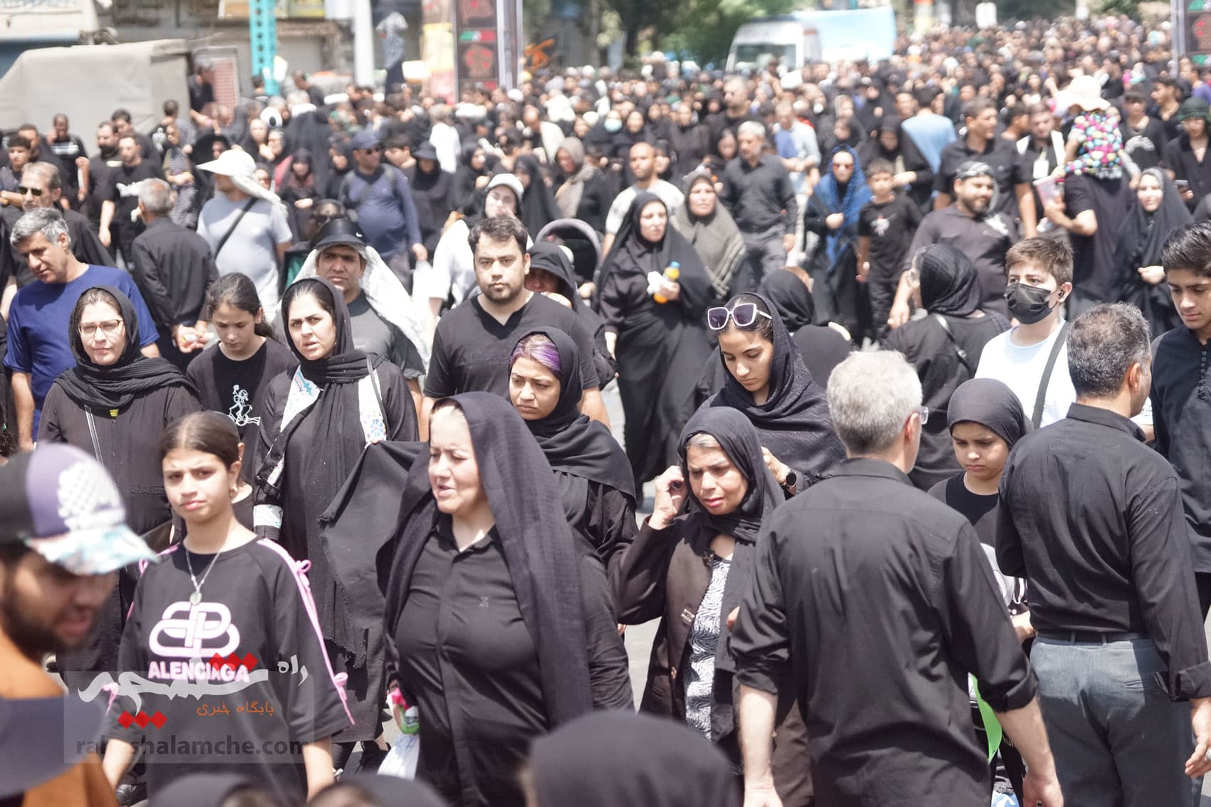 جاماندگان پیاده اربعین حسینی در تهران +تصاویر — تصویر 56