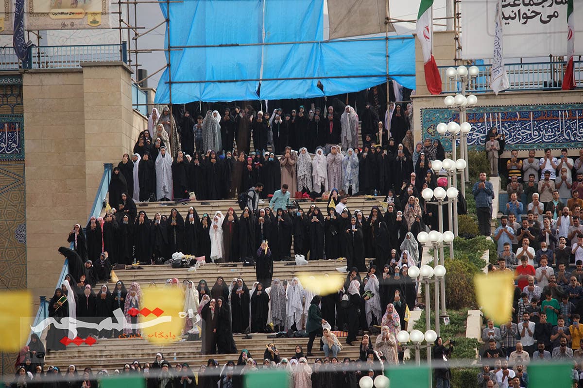 گزارش تصویری نماز عید فطر در مصلی امام خمینی(ره) تهران(2) — تصویر 10