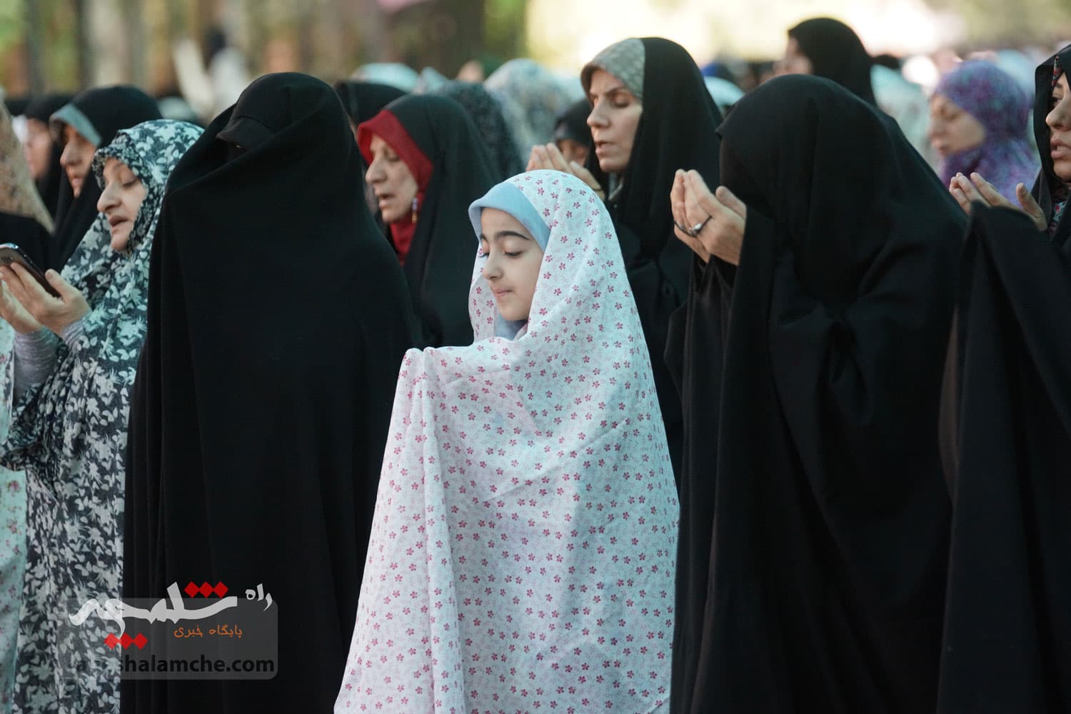 نماز عید قربان در دانشگاه تهران برگزار شد +تصاویر — تصویر 70