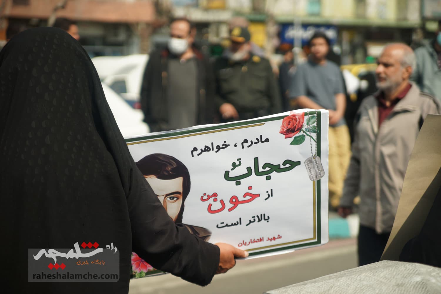 گزارش تصویری از تجمع مردمی امروز حامیان حجاب مقابل مجلس — تصویر 43