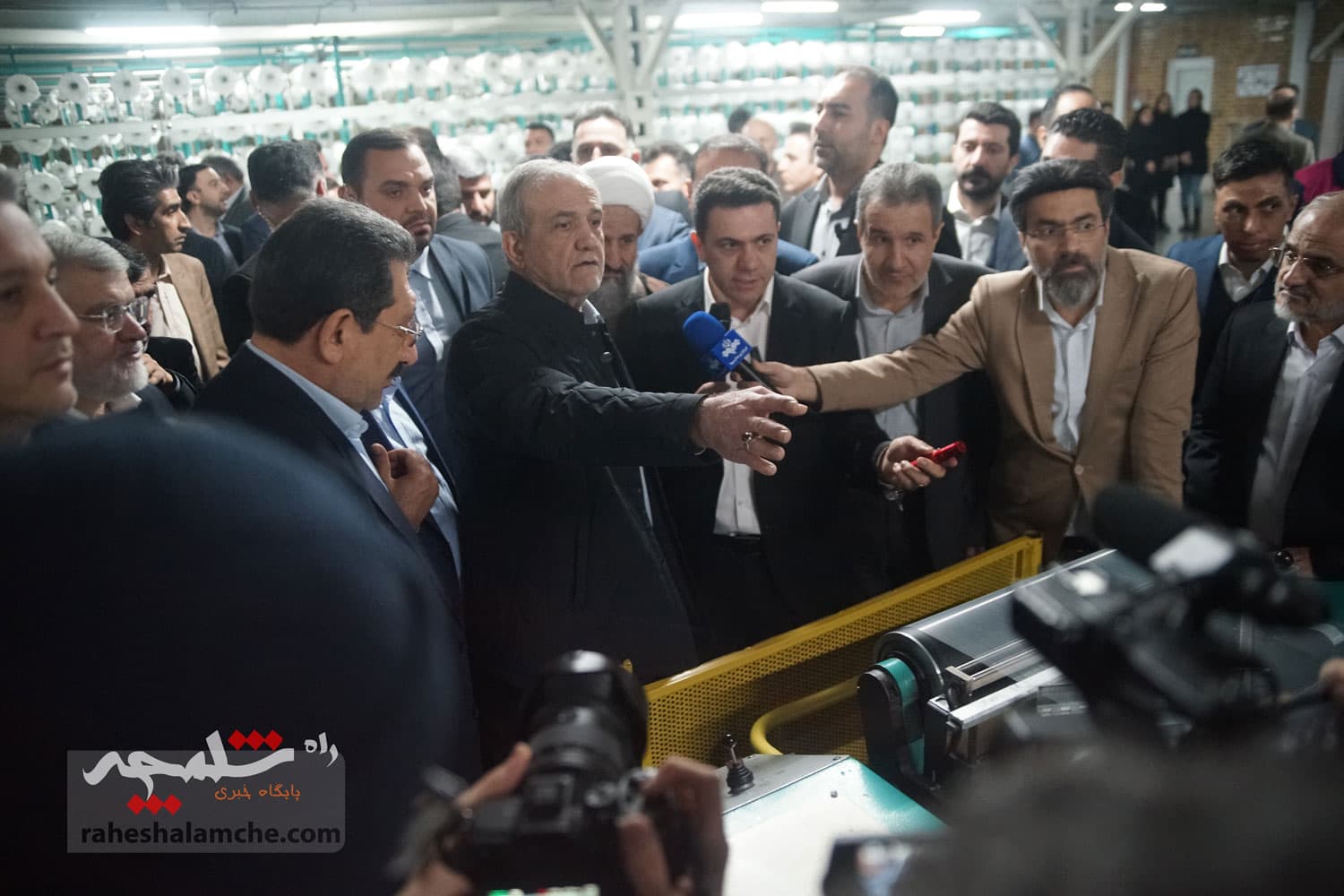 گزارش تصویری کامل سفر پزشکیان جنوب شرق تهران — تصویر 118