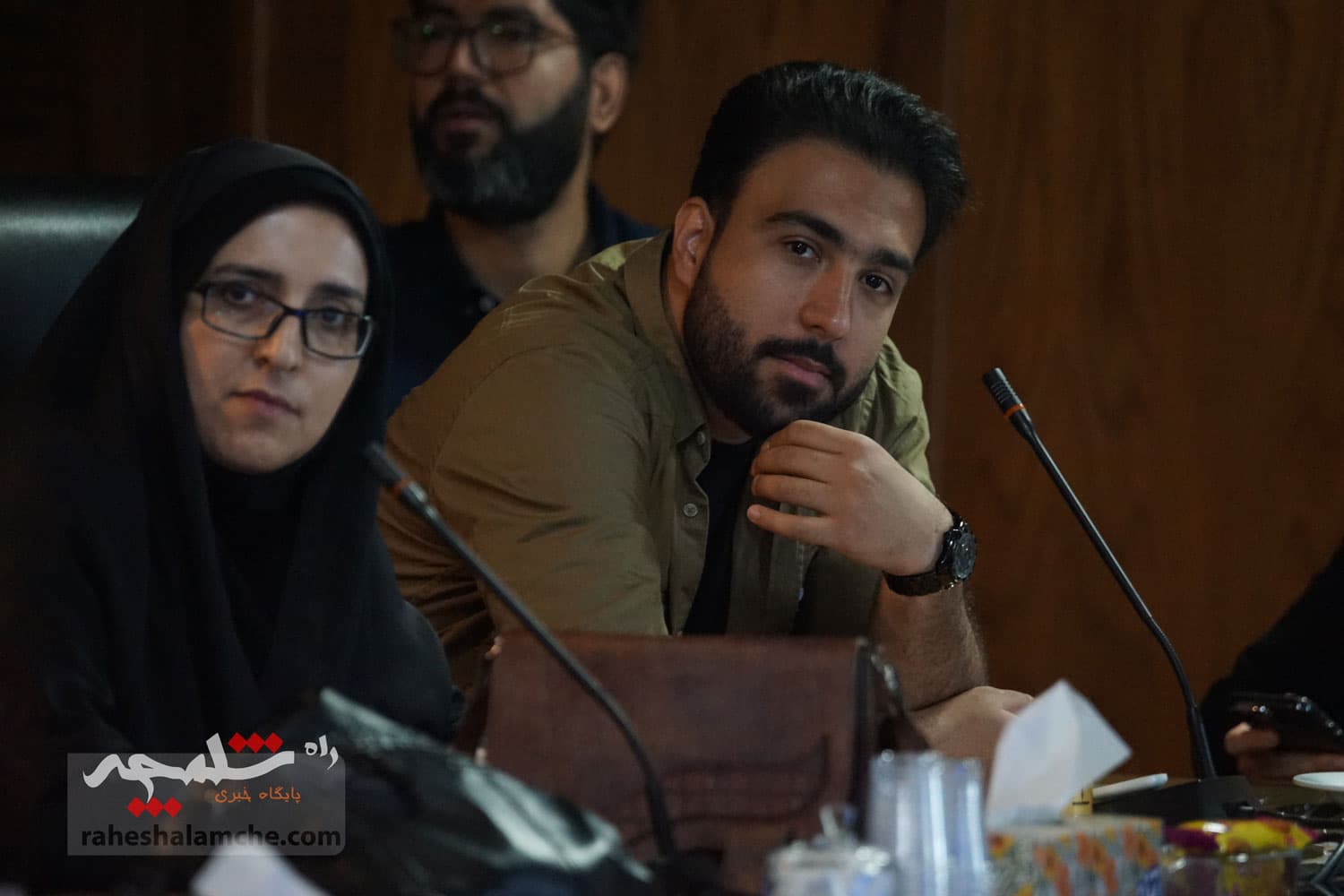 نشست صمیمی بابک نگاهداری با خبرنگاران +تصاویر — تصویر 14