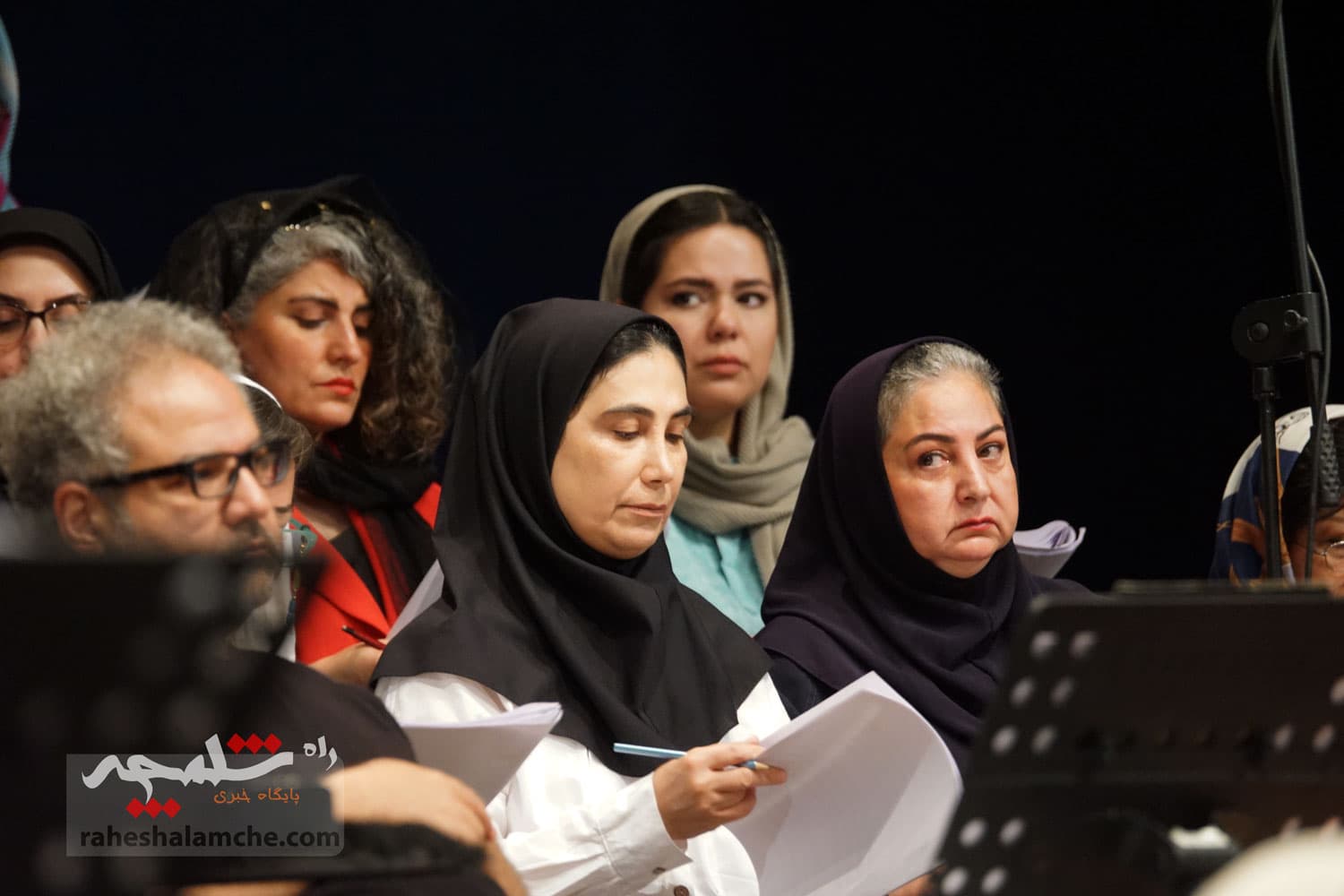 تمرین ارکستر سمفونیک در تالار وحدت تهران +تصاویر — تصویر 42