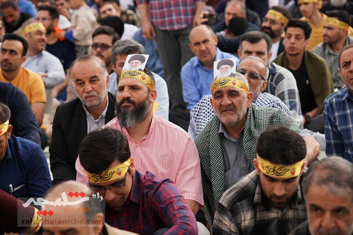 گزارش تصویری نماز عید فطر در مصلی امام خمینی(ره) تهران(2) — تصویر 3