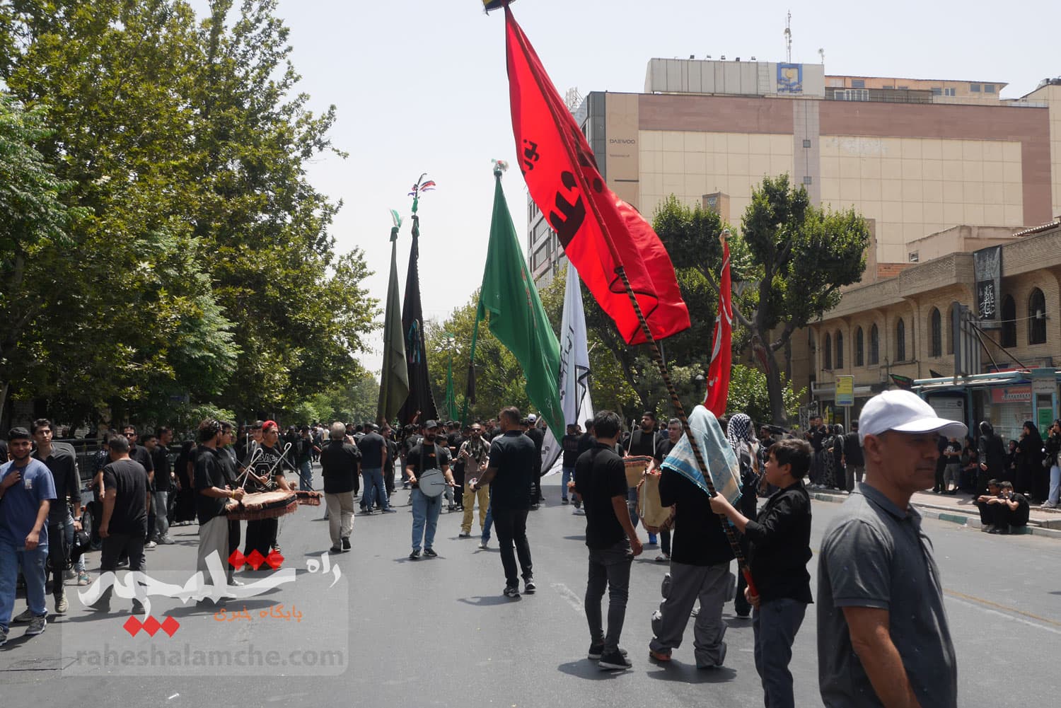 دسته عزادارای خاص در تهران +تصاویر — تصویر 11