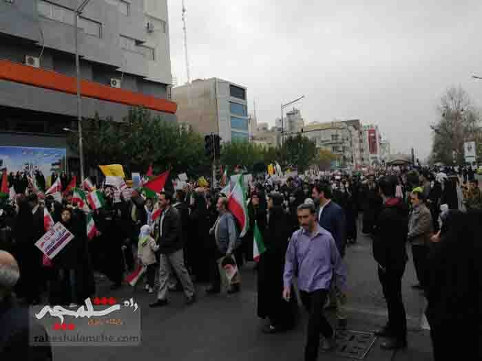 خروش ایرانیان نمازگزار در حمایت از ملت مظلوم فلسطین +تصاویر — تصویر 3