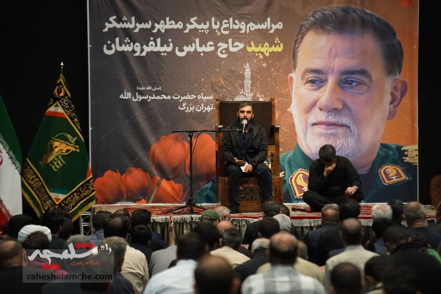 وداع باشکوه با پیکر مطهر شهید راه قدس +تصاویر — تصویر 11