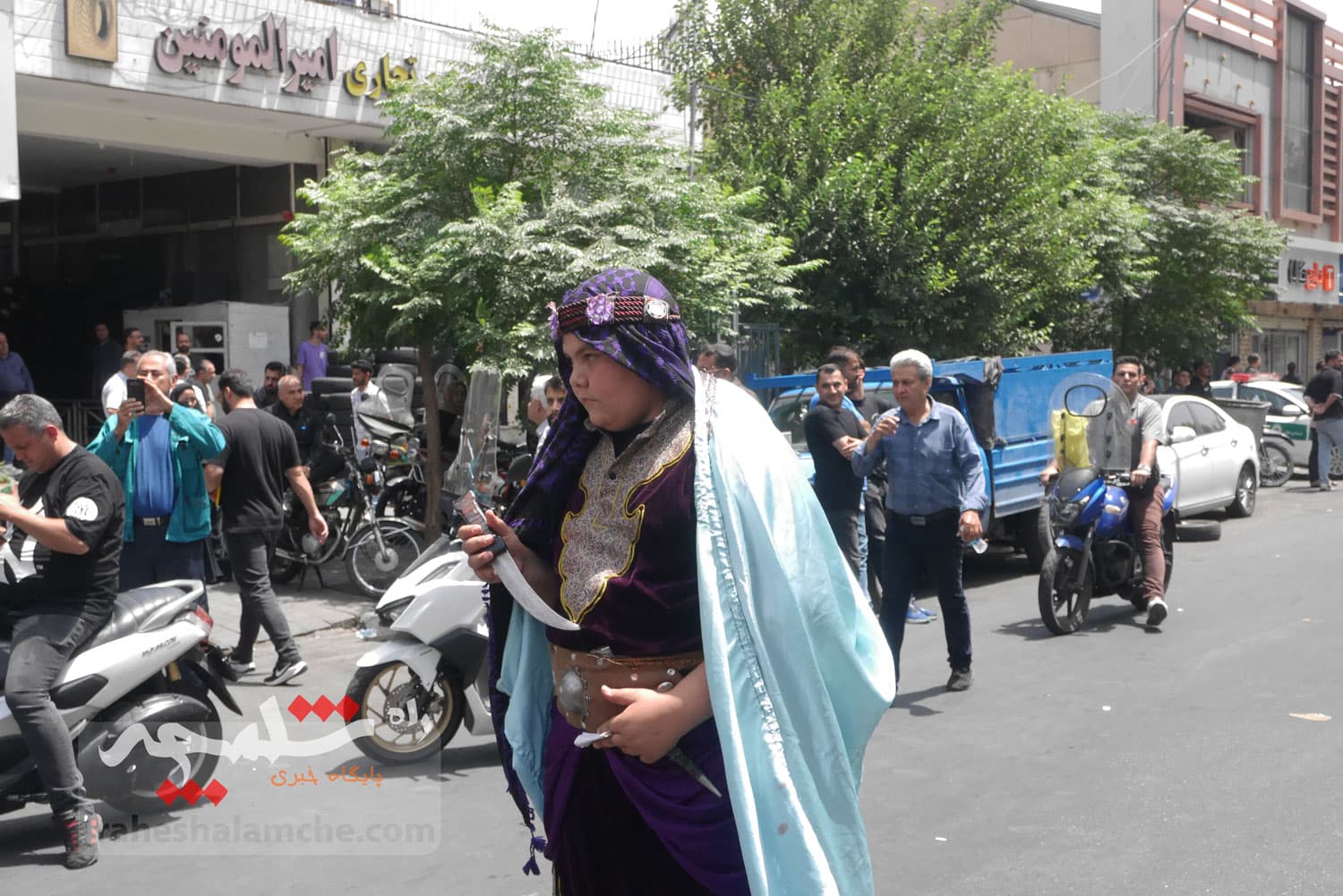 دسته عزادارای خاص در تهران +تصاویر — تصویر 30