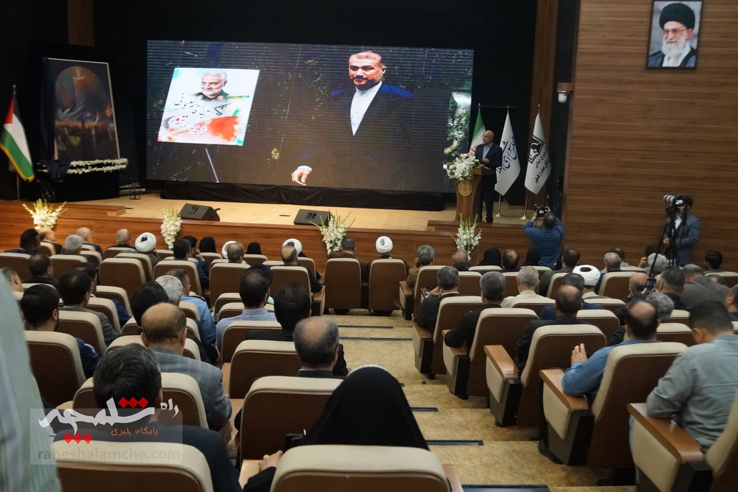 مراسم گرامیداشت «امین و امیر دیپلماسی مقاومت» +تصاویر — تصویر 49