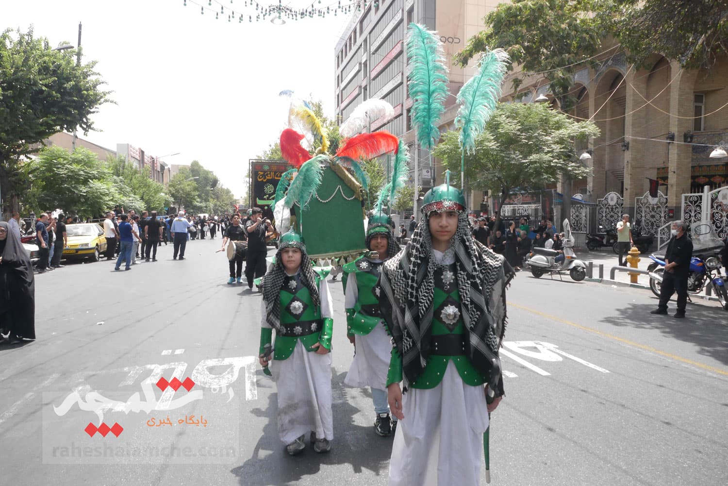 دسته عزادارای خاص در تهران +تصاویر — تصویر 19