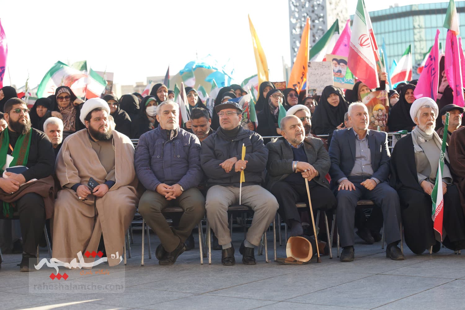 گزارش تصویری اختصاصی راه شلمچه از مراسم یومالله 9 دی در تهران — تصویر 36