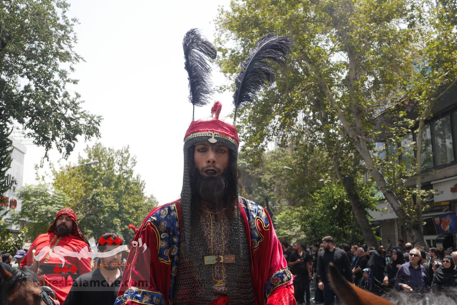 دسته عزادارای خاص در تهران +تصاویر — تصویر 47