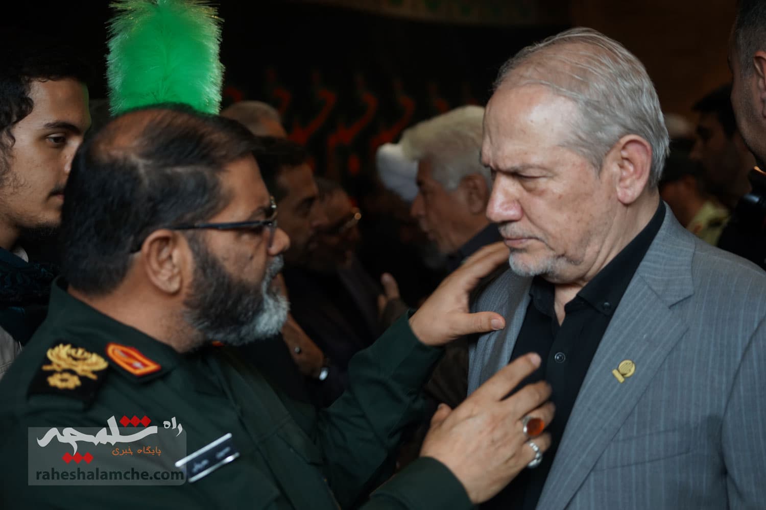 گزارش تصویری مراسم گرامیداشت سپهبد شهید حسین سلامی — تصویر 80