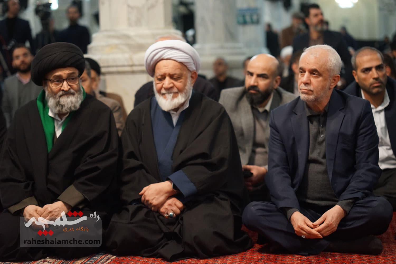 همه شخصیتهایی که در مراسم گرامیداشت شهدای عدالت حضور داشتند +تصاویر — تصویر 68