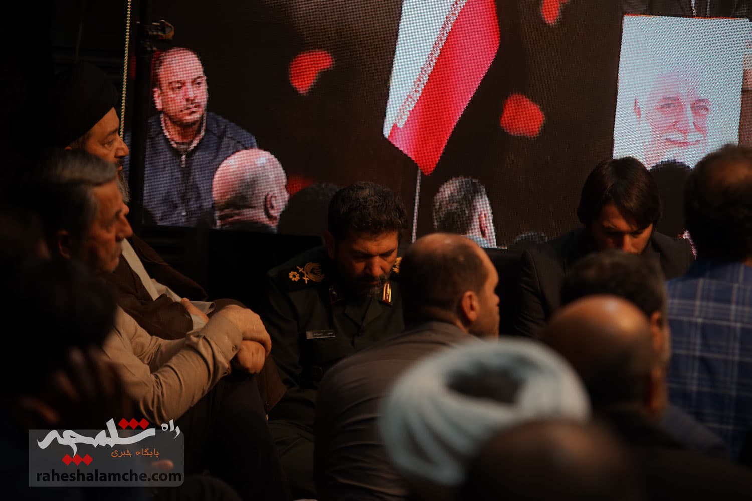 مراسم چهلمین روز شهادت سردار عبداللهی برگزار شد +تصاویر — تصویر 59