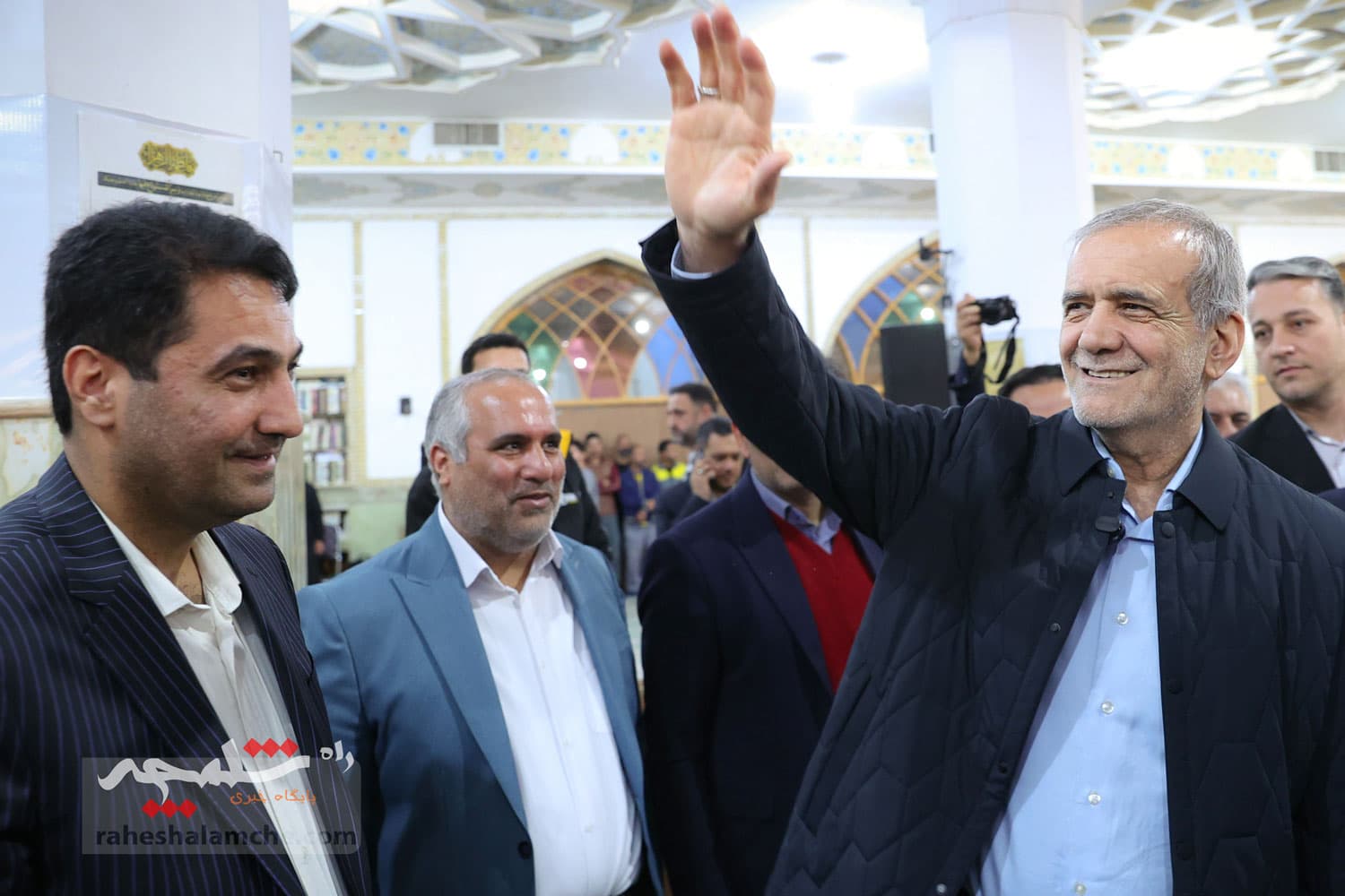 گزارش تصویری کامل سفر پزشکیان جنوب شرق تهران — تصویر 14