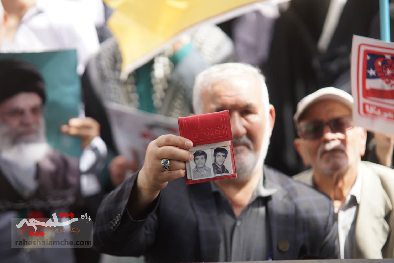 واکنش نمازگزاران تهرانی در راهپیمایی حمایت از غزه به مذاکره +تصاویر — تصویر 37