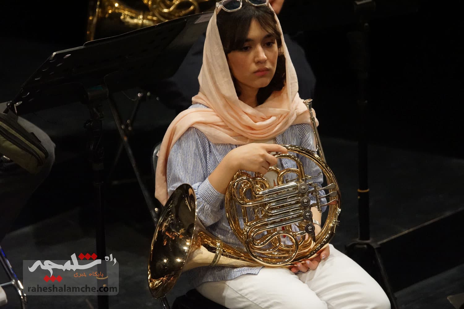 تمرین ارکستر سمفونیک در تالار وحدت تهران +تصاویر — تصویر 19