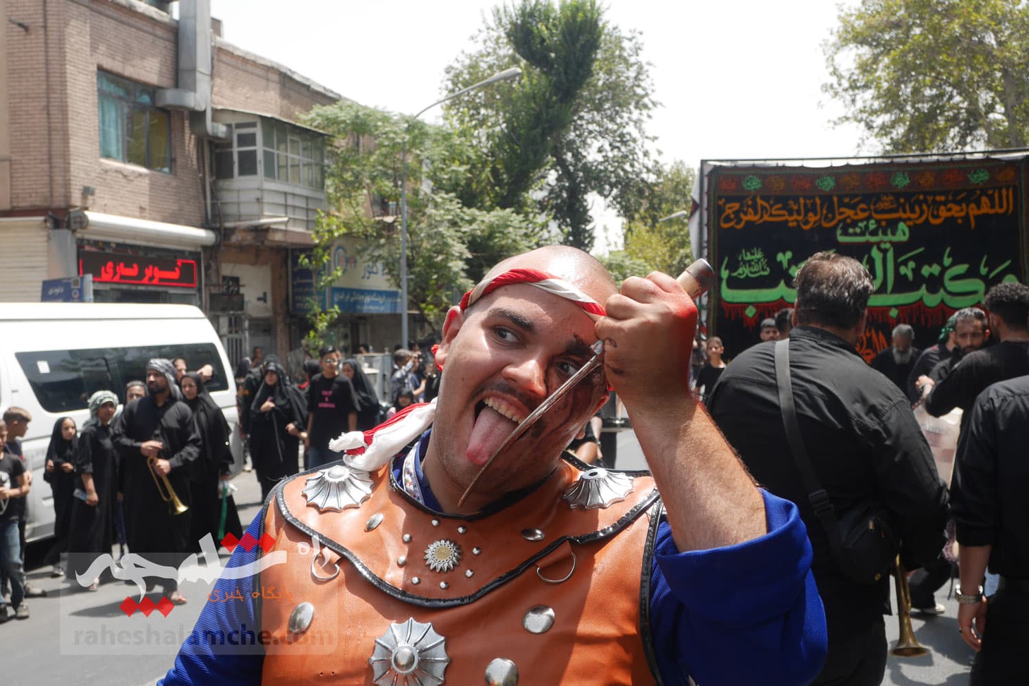 دسته عزادارای خاص در تهران +تصاویر — تصویر 43