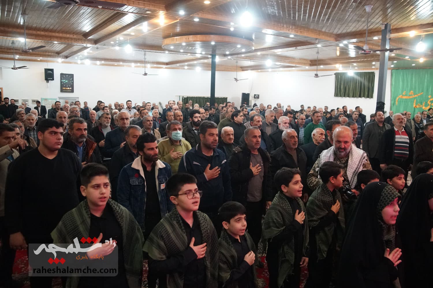 مراسم با شکوه یادواره شهدای روستای ساحلی »سیاهرودسر»برگزار شد +تصاویر — تصویر 9
