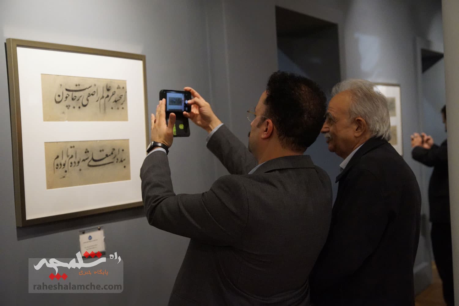 نمایشگاه آثار استاد «عمادالکتاب» افتتاح شد +تصاویر — تصویر 55
