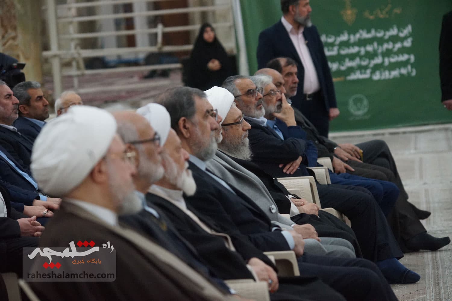 تجدید میثاق اعضای مجمع تشخیص با آرمانهای امام راحل +تصاویر — تصویر 43