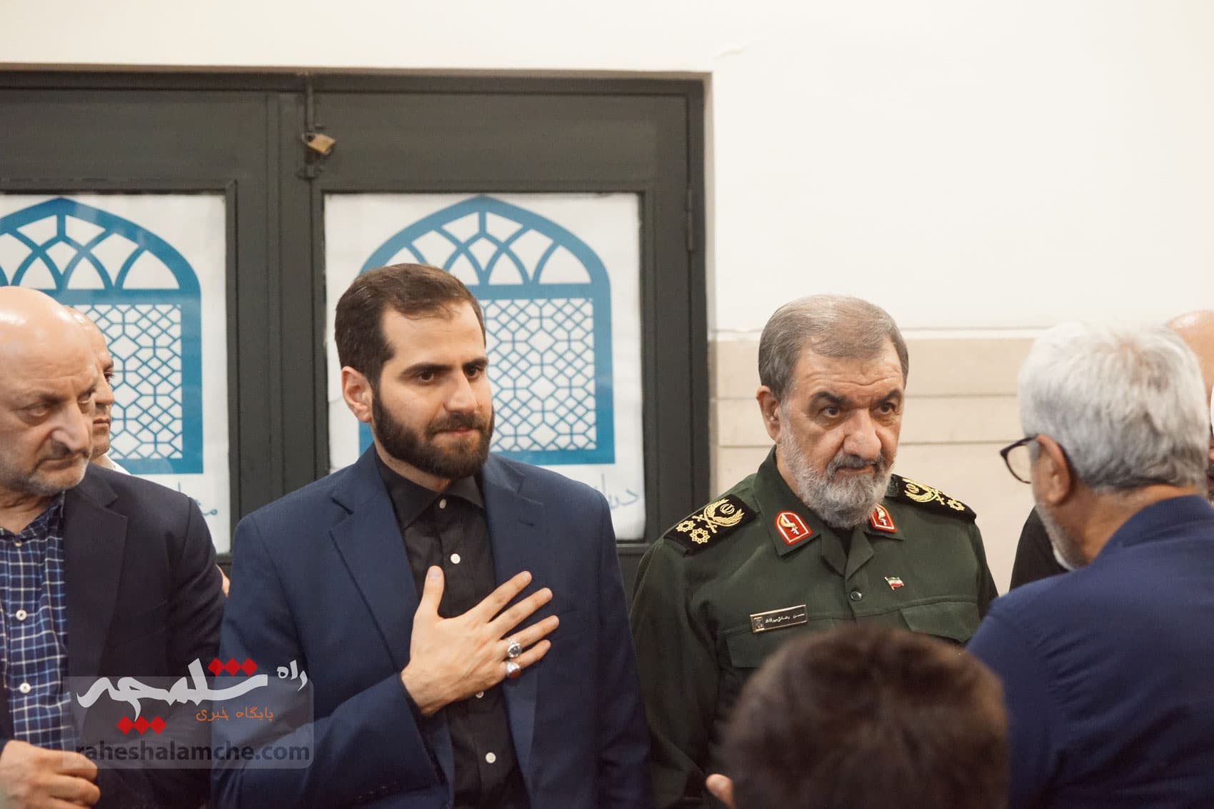 مراسم چهلمین روز شهادت سپهبد غلامعلی رشید برگزار شد +تصاویر — تصویر 53