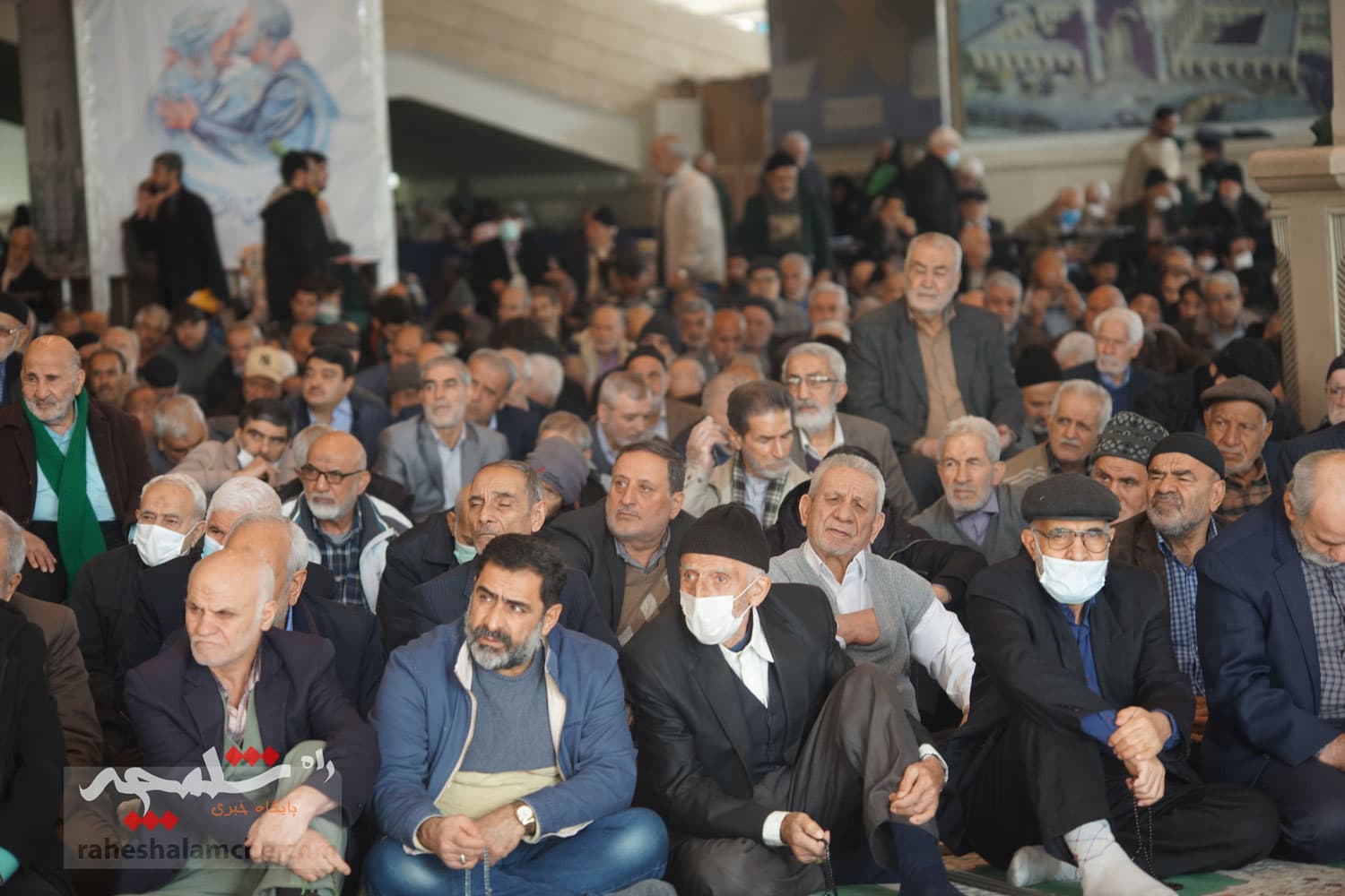 نماز جمعه این هفته تهران برگزار شد +تصاویر — تصویر 59