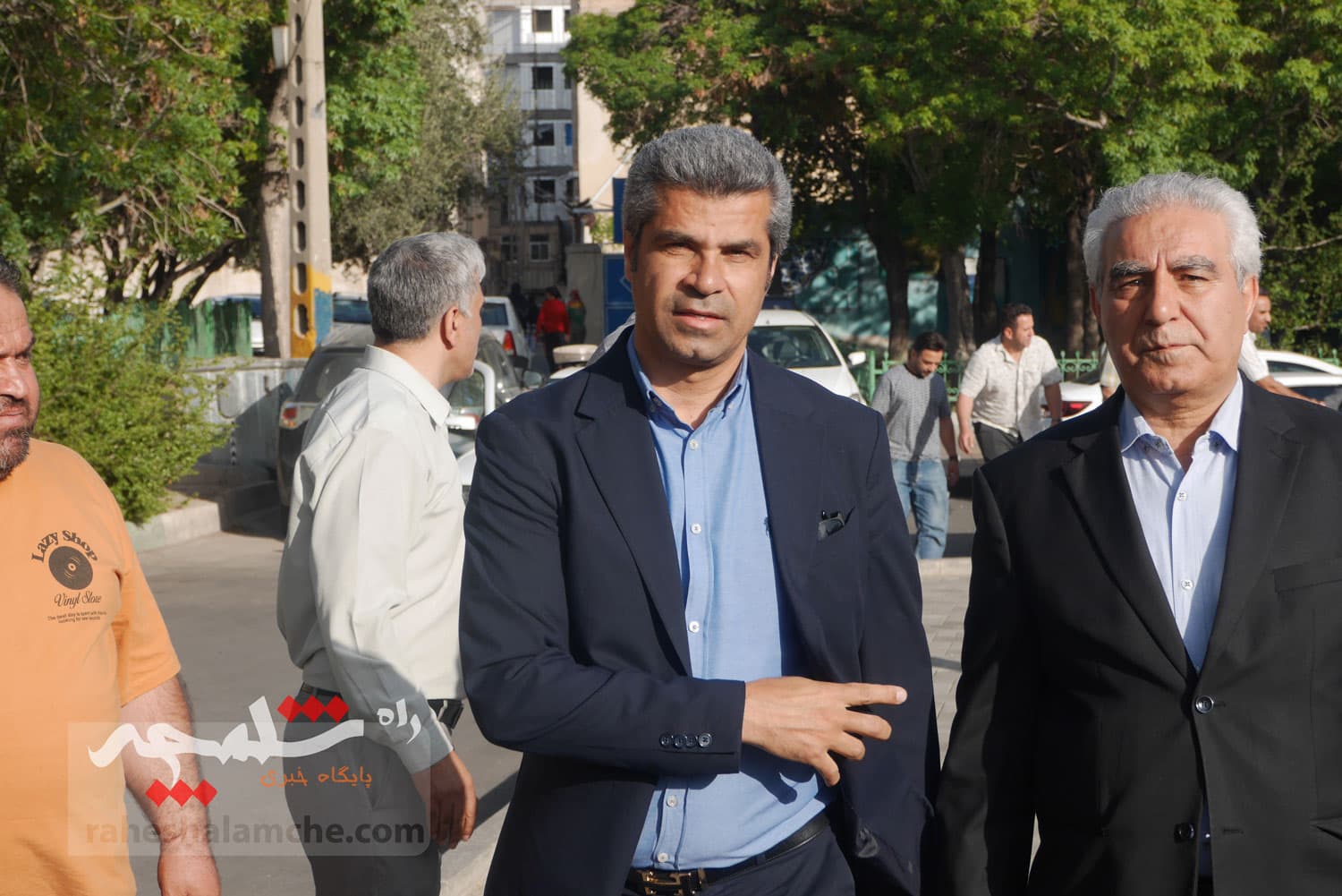 مراسم استقبال از کوهنوردان اورست در چشمهعلی شهر ری +تصاویر — تصویر 3