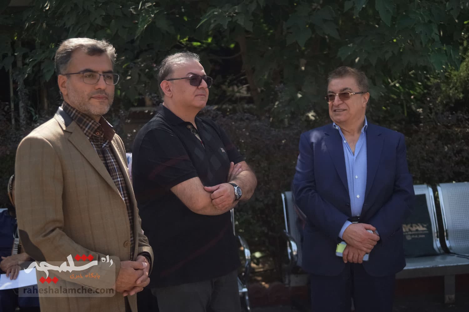 حضور ظفرقندی در بیمارستان امیراعلم تهران+ تصاویر — تصویر 28