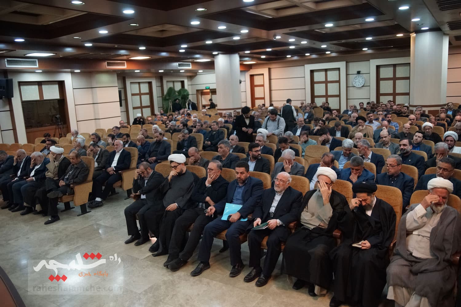 گزارش تصویری اختصاصی راه شلمچه از مراسم ختم حاج حبیبالله پورمحمدی — تصویر 82