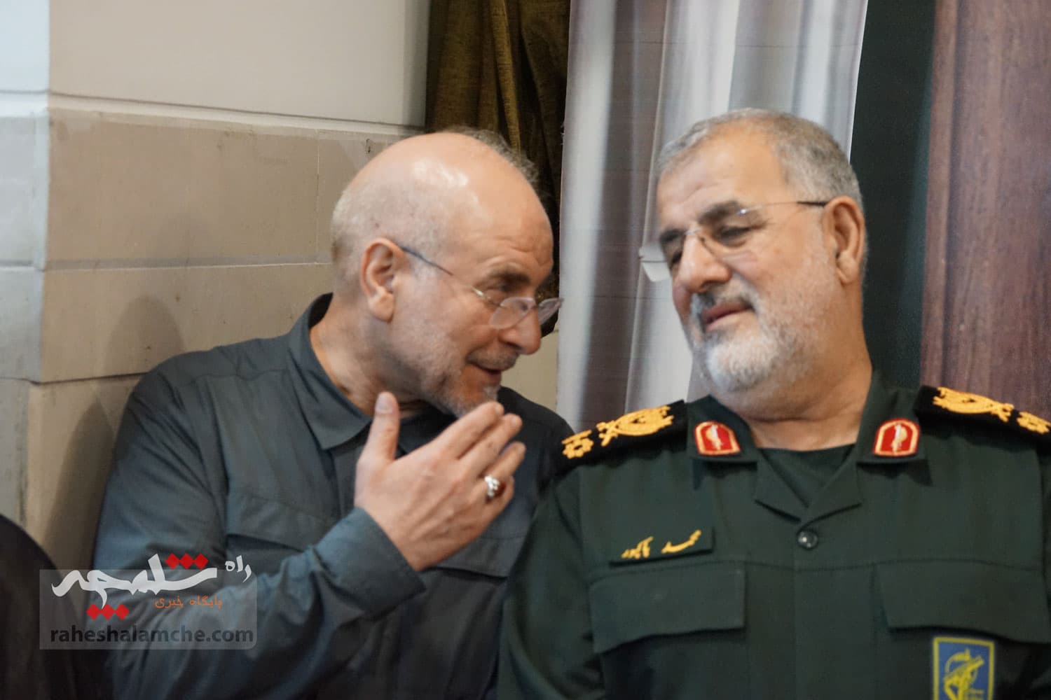 در مراسم اربعین سردار شهید سلامی چه کسانی بودند؟ +تصاویر — تصویر 18