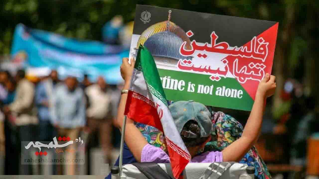 خروش ایرانیان نمازگزار در حمایت از ملت مظلوم فلسطین +تصاویر — تصویر 4