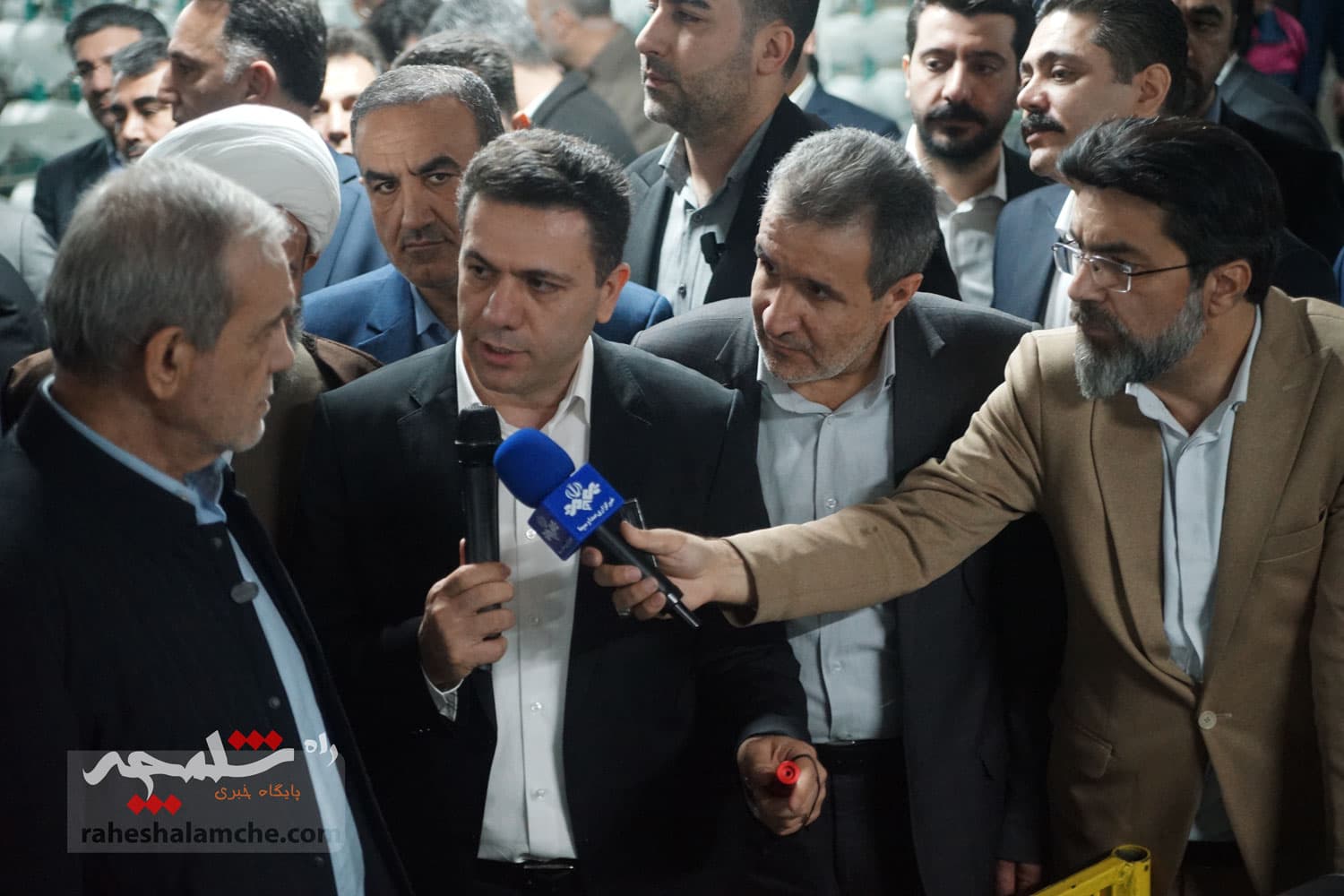 گزارش تصویری کامل سفر پزشکیان جنوب شرق تهران — تصویر 117