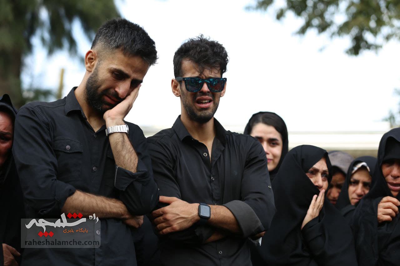 مراسم تشییع بازیکن تیم شهرداری همدان برگزار شد +تصاویر و فیلم — تصویر 19