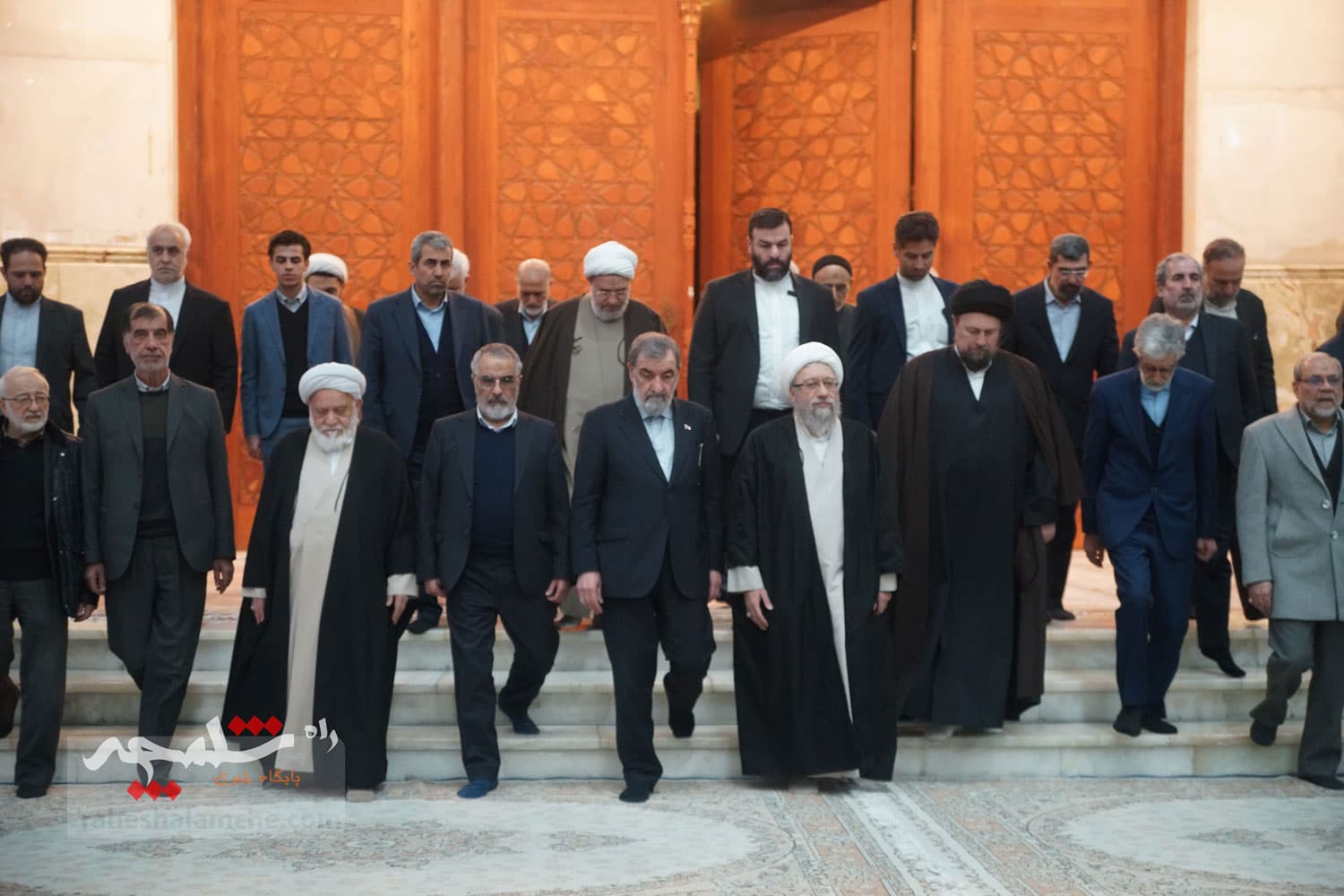 تجدید میثاق اعضای مجمع تشخیص با آرمانهای امام راحل +تصاویر — تصویر 4