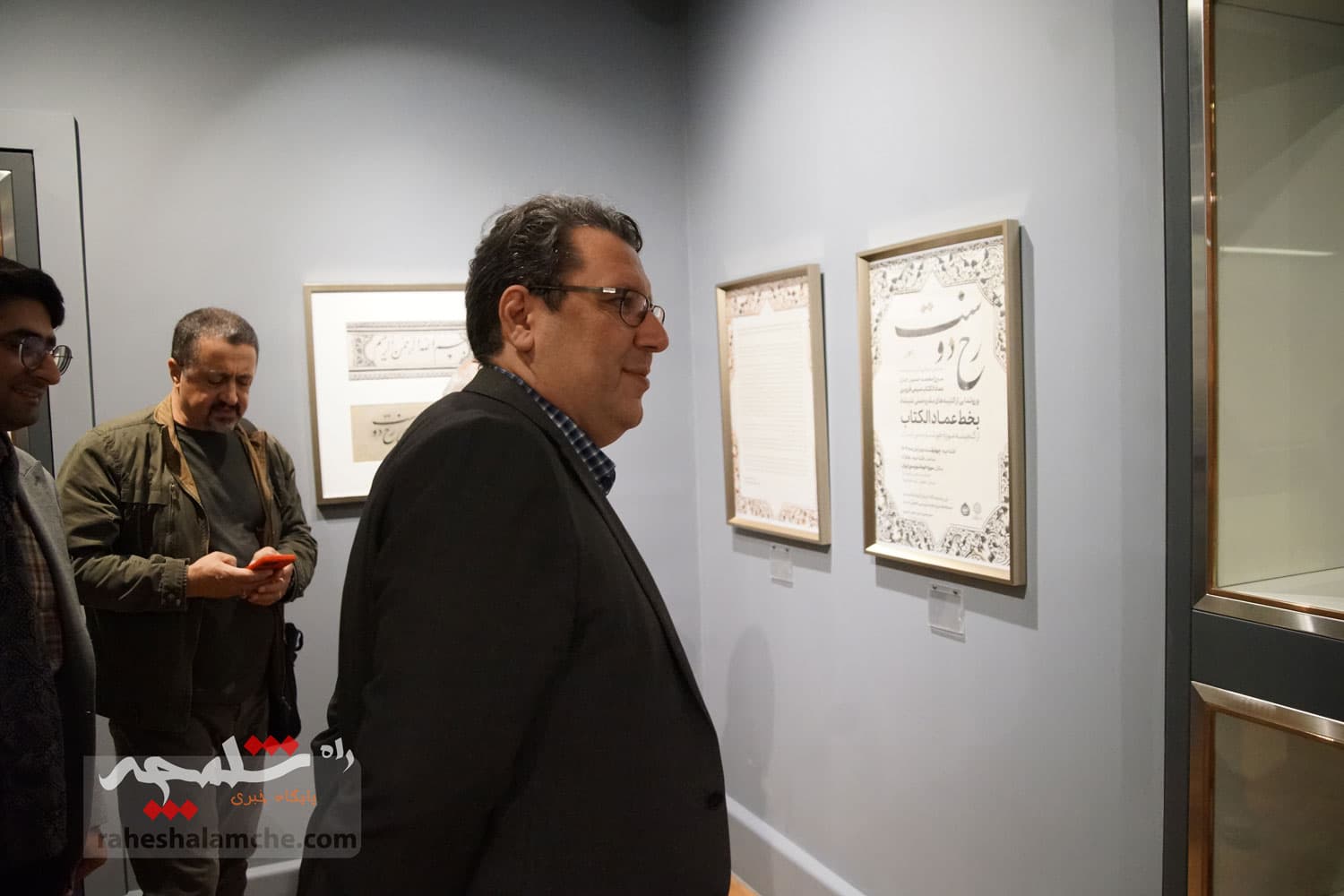 نمایشگاه آثار استاد «عمادالکتاب» افتتاح شد +تصاویر — تصویر 46