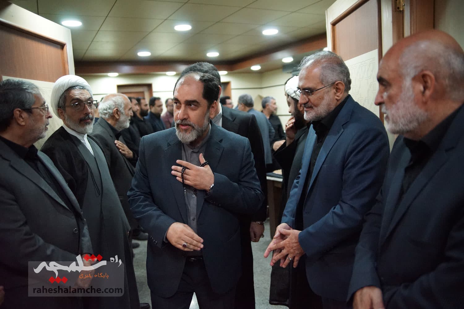 گزارش تصویری اختصاصی راه شلمچه از مراسم ختم حاج حبیبالله پورمحمدی — تصویر 99