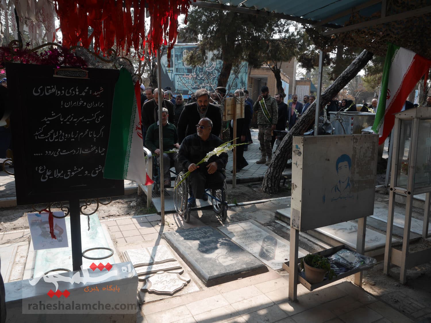 برگزاری مراسم آغاز »هفته شهدا» در بهشت زهرا(س) +تصاویر — تصویر 71