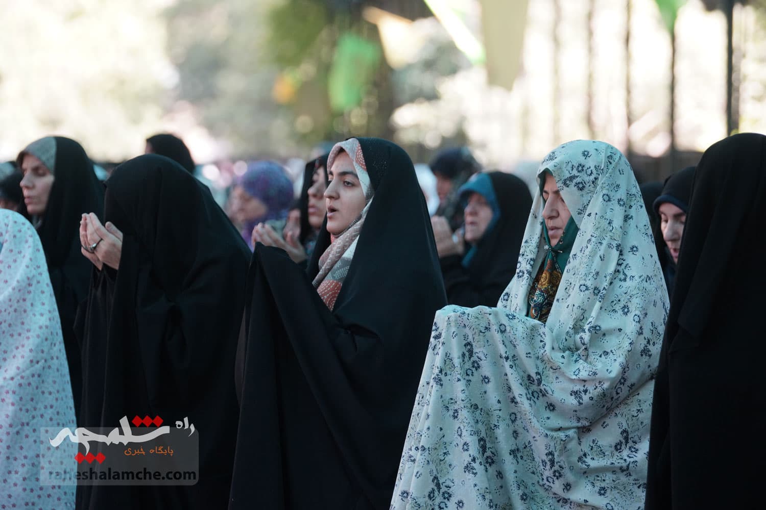 نماز عید قربان در دانشگاه تهران برگزار شد +تصاویر — تصویر 74