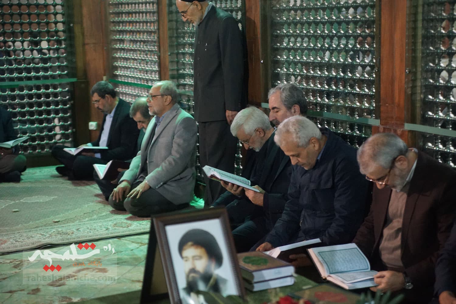 تجدید میثاق اعضای مجمع تشخیص با آرمانهای امام راحل +تصاویر — تصویر 20