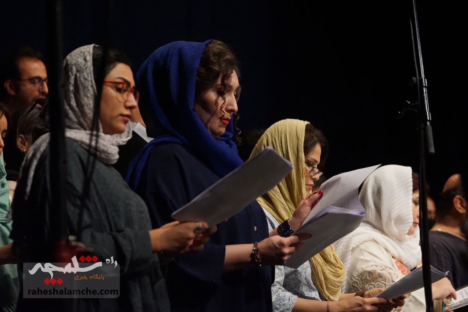 تمرین ارکستر سمفونیک در تالار وحدت تهران +تصاویر — تصویر 47