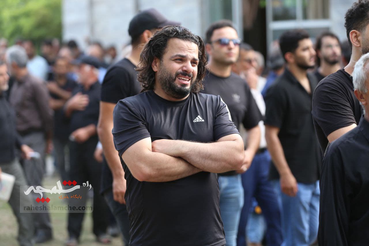 مراسم تشییع بازیکن تیم شهرداری همدان برگزار شد +تصاویر و فیلم — تصویر 1