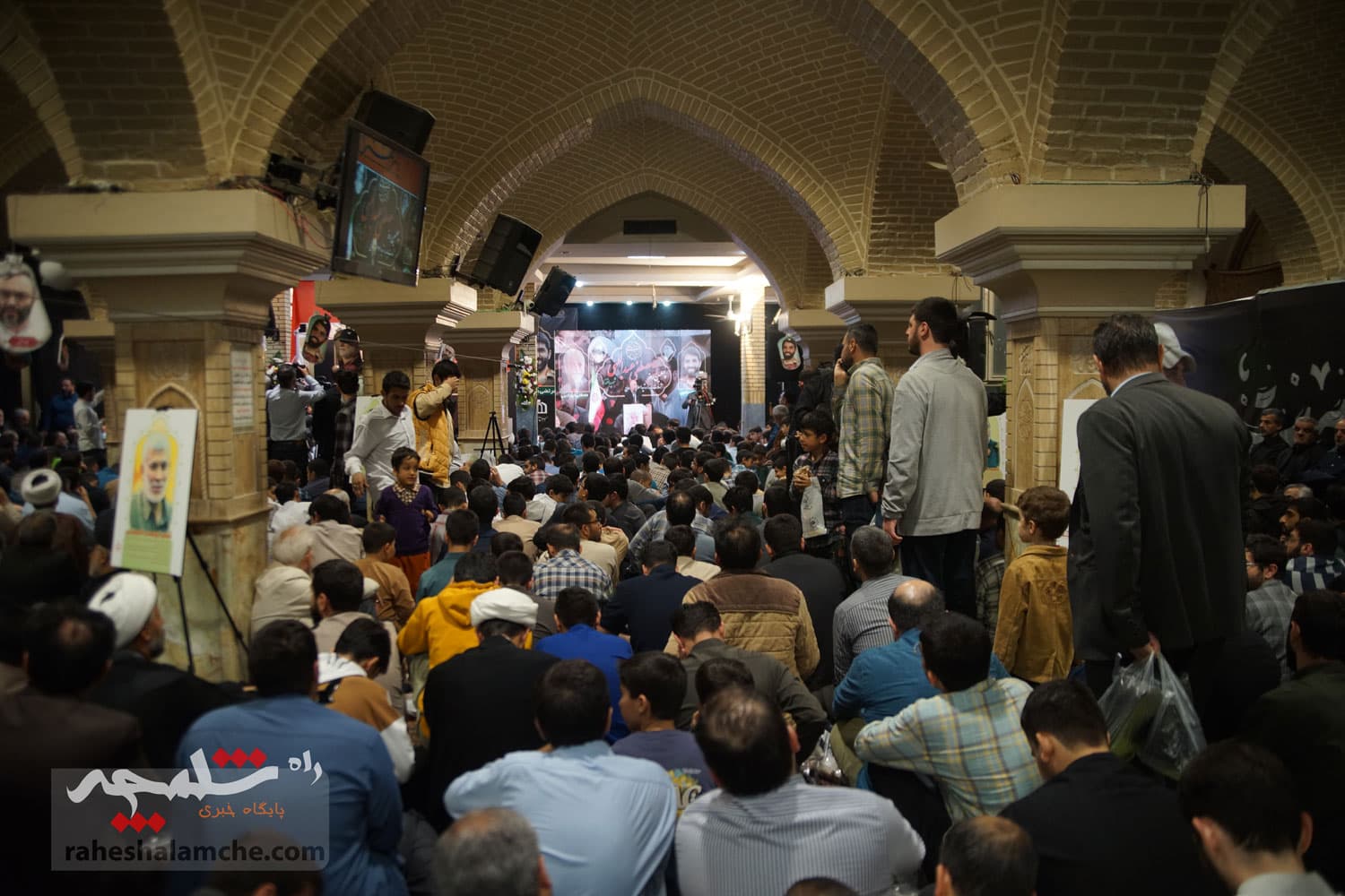 مراسم چهلمین روز شهادت سردار عبداللهی برگزار شد +تصاویر — تصویر 64