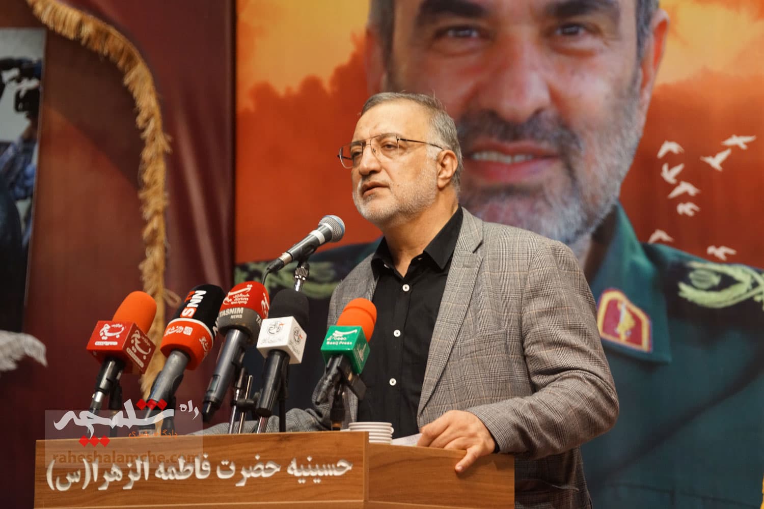 مراسم اربعین شهادت سرلشکر حاج حسن محقق برگزار شد +تصاویر — تصویر 52